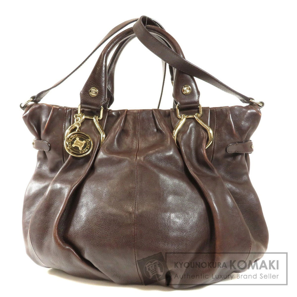 Celine handbag leather